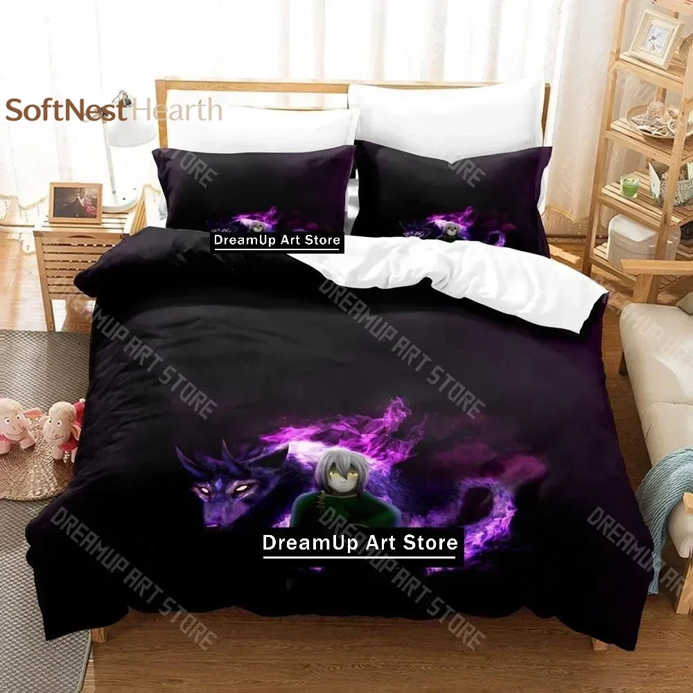 2026 3D Print Beginning After The End Bedding Set Single Twin Full Queen King Size Bed Set Adult Kid Bedroom Duvetcover Sets Ani