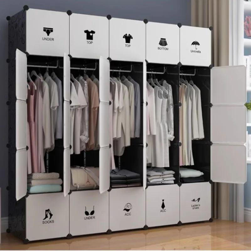 

Jewelry Storage Closet Organizer Bedroom Cupboard Cabinet Wardrobe Shelf Portable Jewelry Space Saving Armario Home Furniture