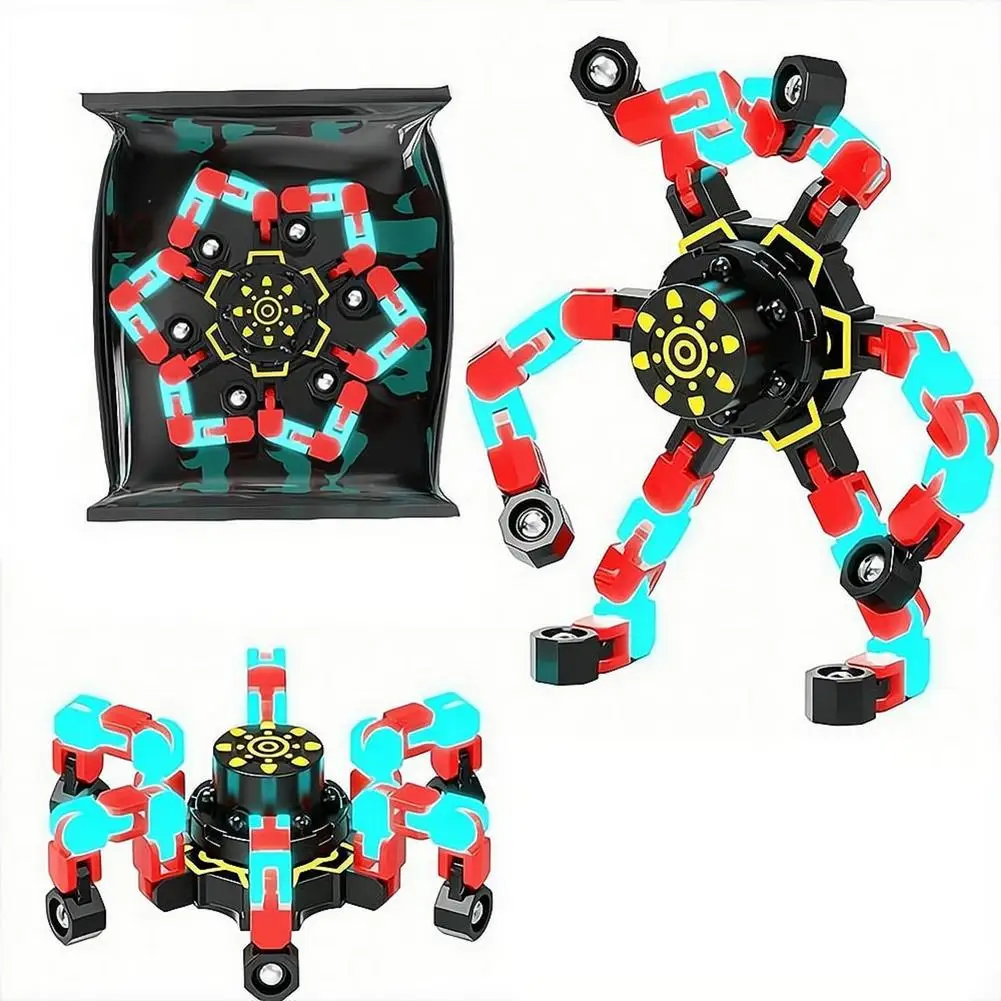 Deformed Fidget Spinner Chain Toys for Children Hand Spinner Vent Toys Adult Stress Relief Decompression Fidget Sensory Toys
