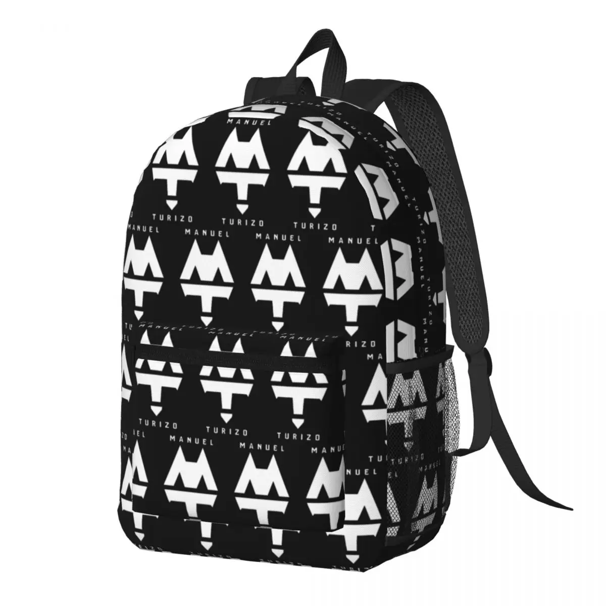 

Rapper Manuel Turizo Logo Backpack Daypack Large Capacity Boys Girls BookBag School Bag Shoulder Bags for Men Women