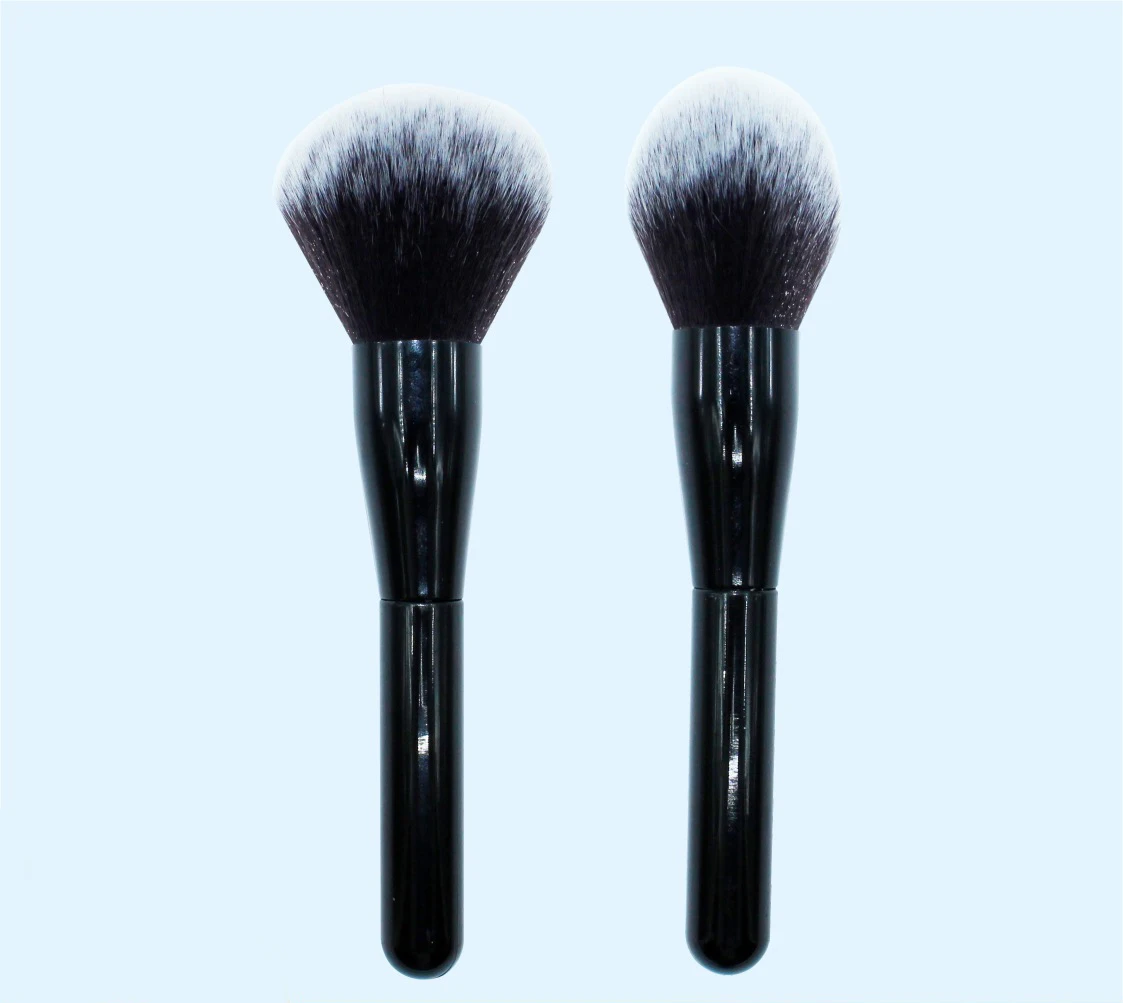 Beauty Tool Fiber Wool Oversized Brush Powder Brush Solid Wood Brush Handle For Studio Use Daily Makeup Routine Professional