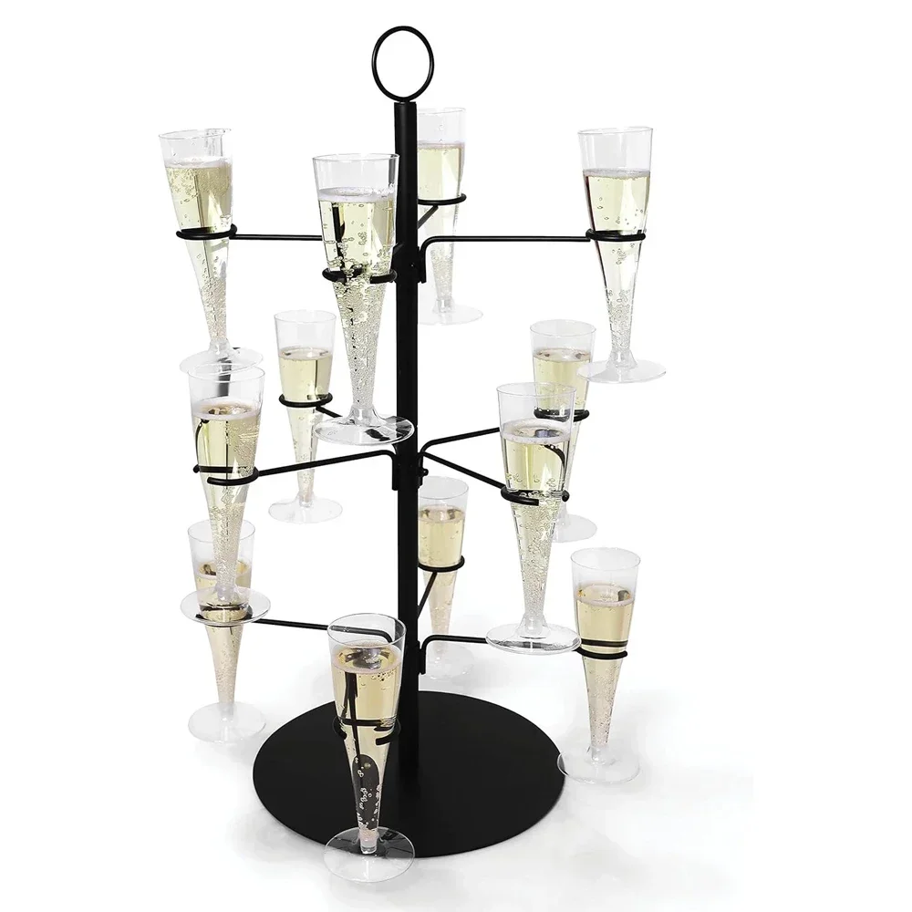 

Cocktail baumst änder, Weinglas-Flug verkostung für Getränke, 3 Tier - 12 Halter für Champagner, Cocktails, Martini