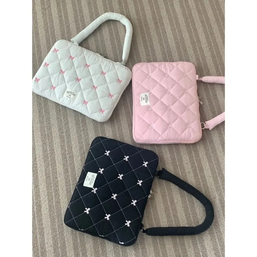 Ins Style Sweet Versatile Notebook Shoulder Bag Casual Liner Case For 133 Inch Laptop