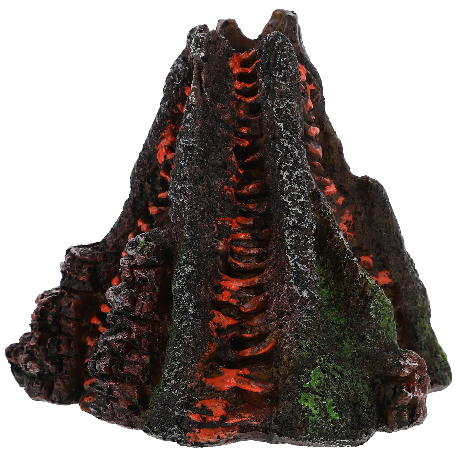

1Pcs Resin Pneumatic Volcano Decor for Fish Tank Aquarium Underwater Landscape Creative Volcano Modeling Resin Craft Decor