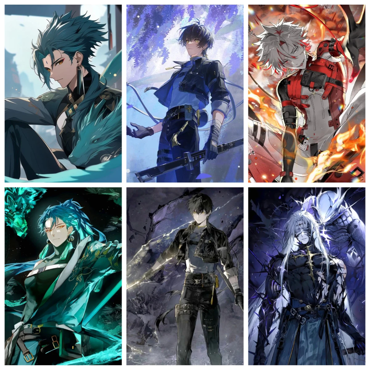 

Пазл для взрослых 500/1000 деталей, по мотивам видеоигры Wuthering Waves, бумажный пазл, декоративная картина, упражнение для развития мышления