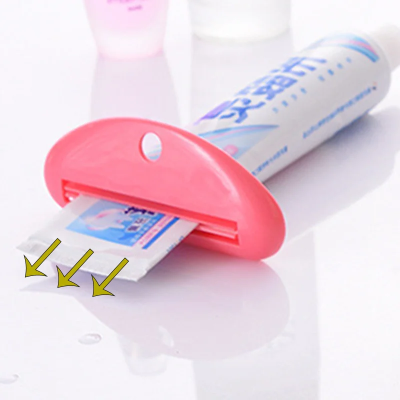 Toothpaste Squeezer Manual Squeezed Toothpaste Tube Clips Multifunction Facial Cleanser Dispenser Squeezer Bathroom Accessories