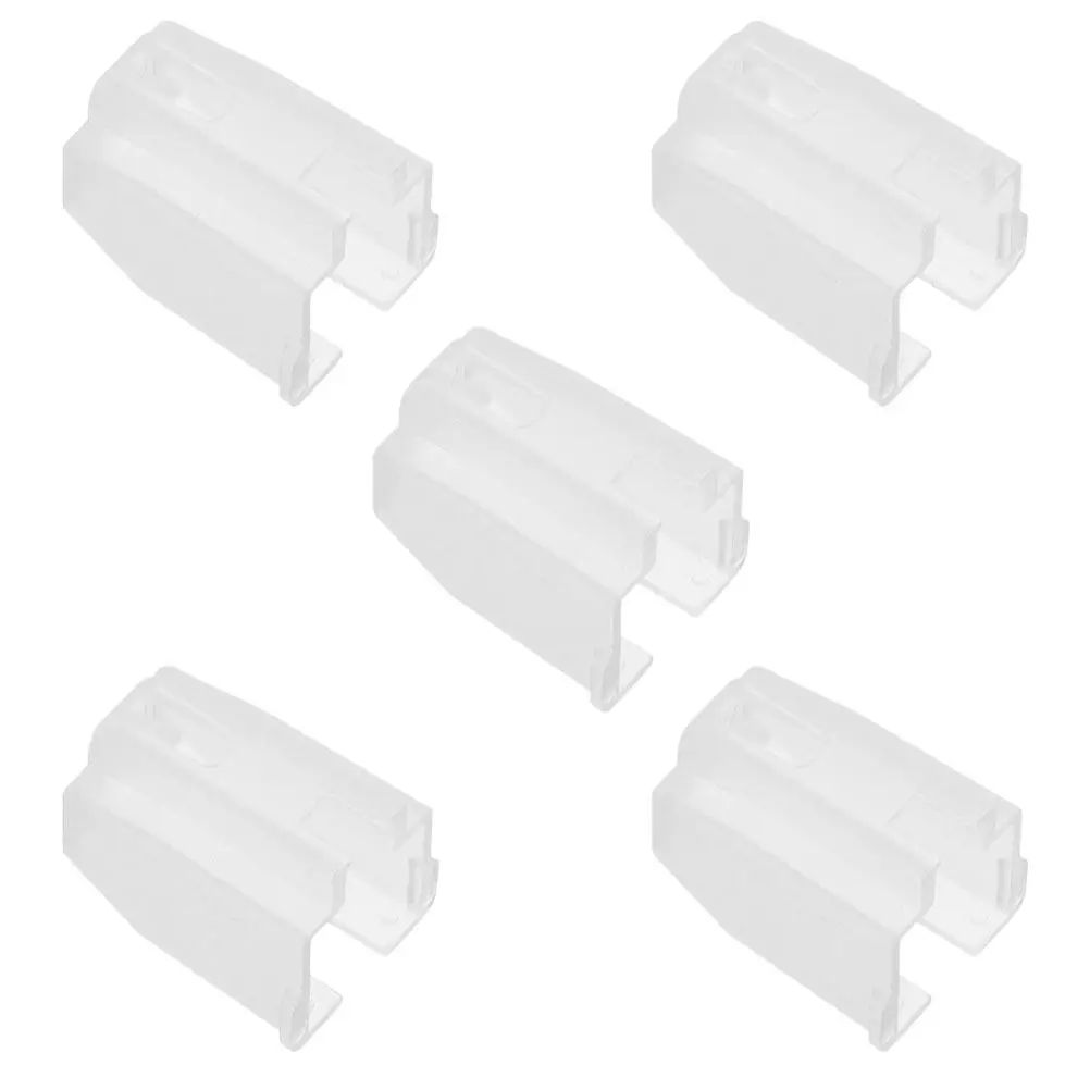 5Pcs Turntable Stylus Cover Record Player Needle Protector Reusable Plastic Guard Precision Fit for Optimal Performance