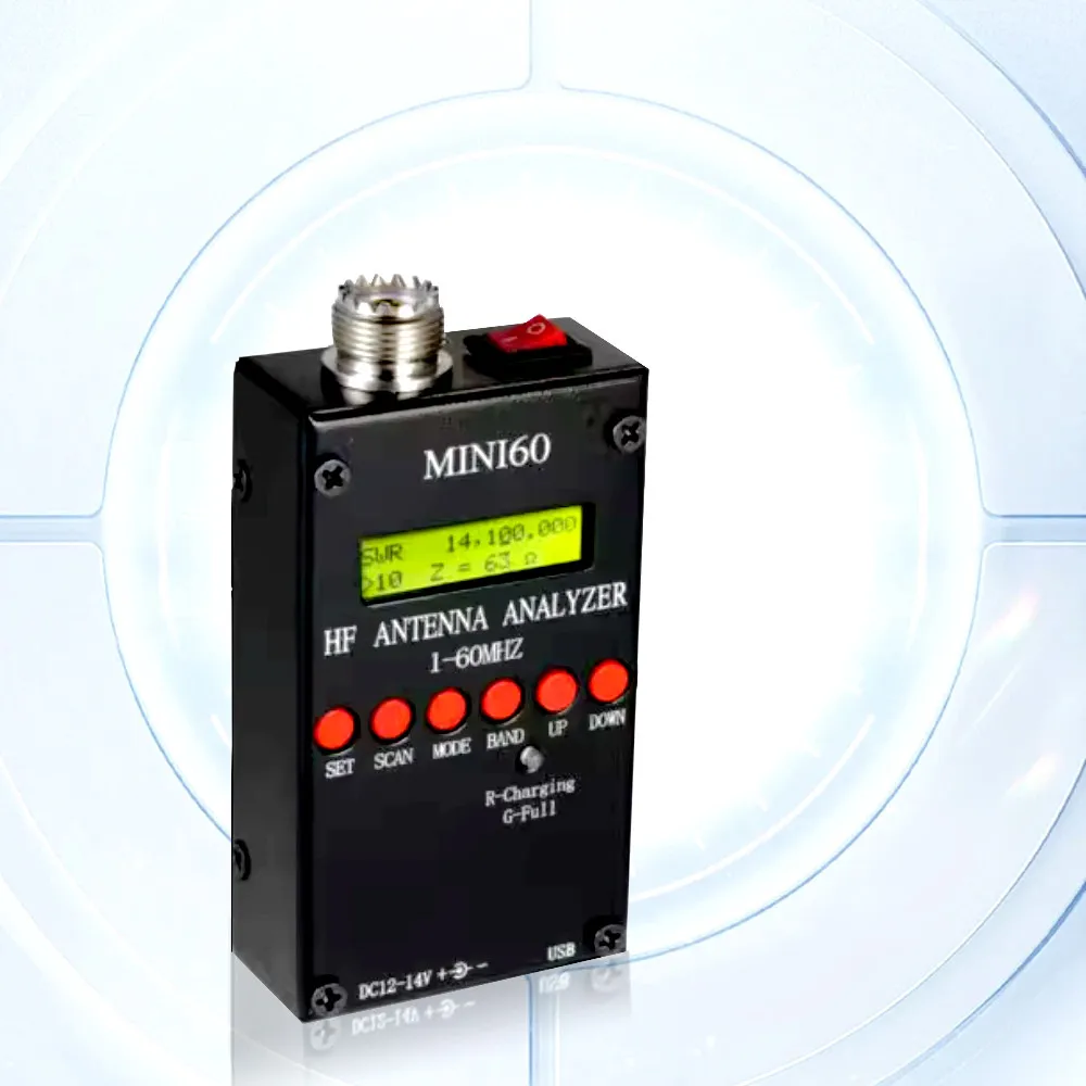 

MINI60 1-60 МГц Bluetooth анализатор антенн HF ANT SWR для Android