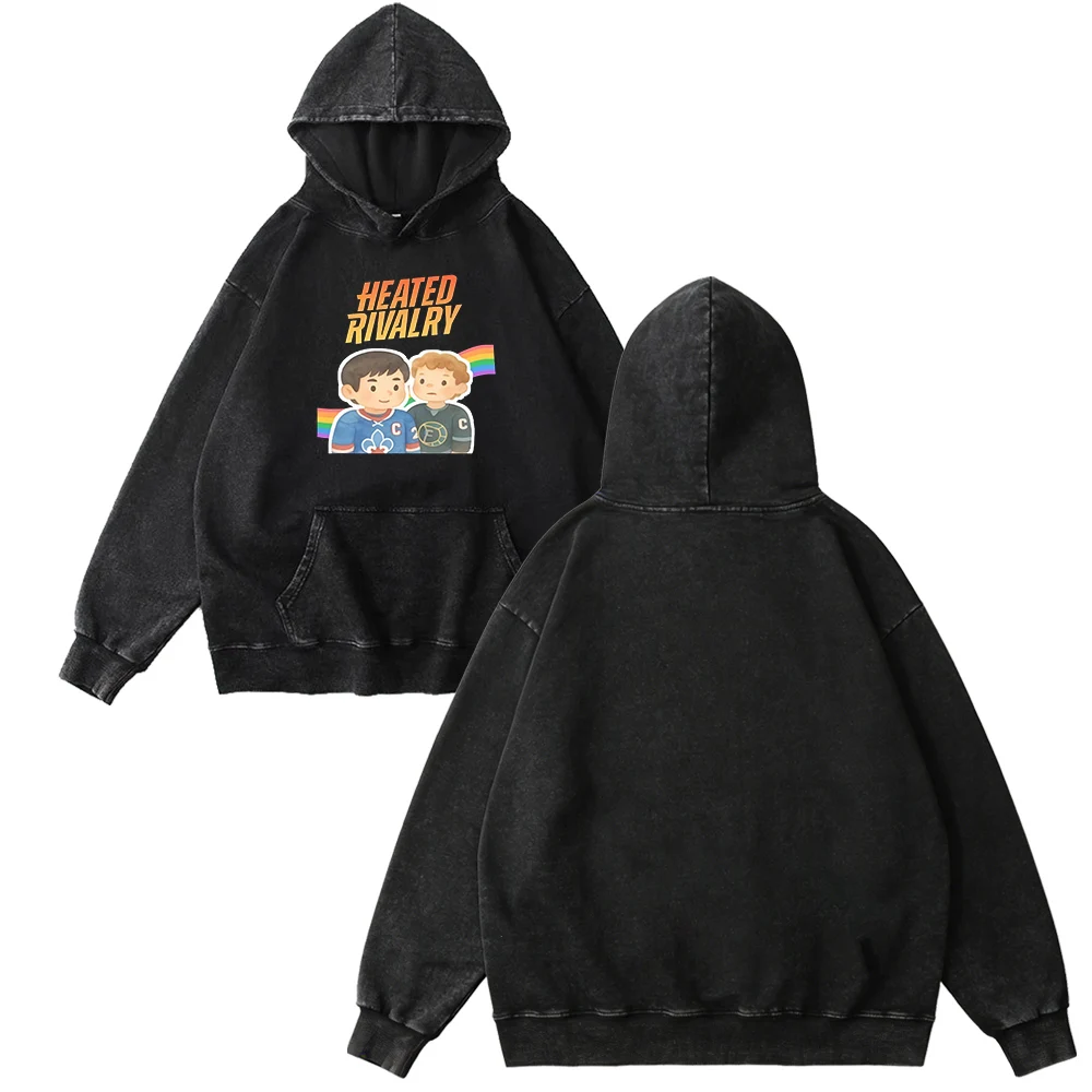 

Heated Rivalry Hoodies Vintage high quality Merch cotton Hoodie Men and Women Hip-hop Sports Pullover fashion Sweatshirt