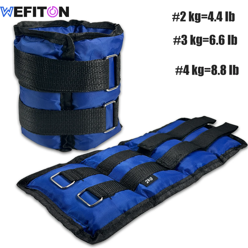 1 Paar verstellbare Knöchelgewichte für Damen, Herren, Kinder, Krafttraining, Handgelenk- und Knöchelgewichte-Sets für Fitnessstudio, Training, Laufen, Heben