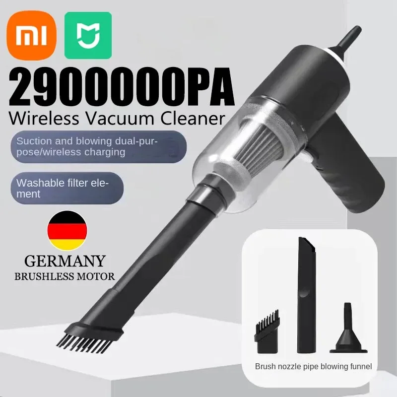 Xiaomi MIJIA 2900000PA Wireless Vacuum Cleaner 120w High Power Powerful 3 In 1 Dual Use For Home And Car Vacuum Cleaner For Home