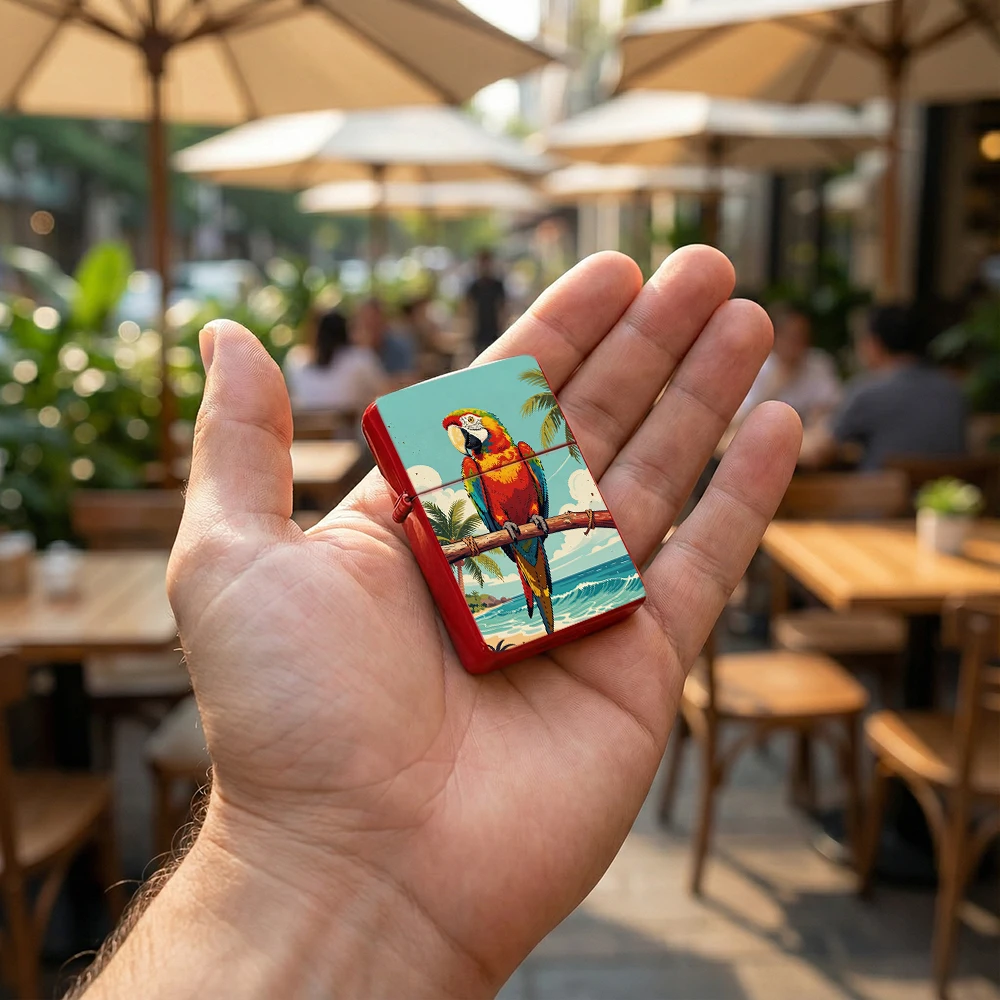 Vintage Illustration Style Fli - Vintage Collectible Lighters review and price