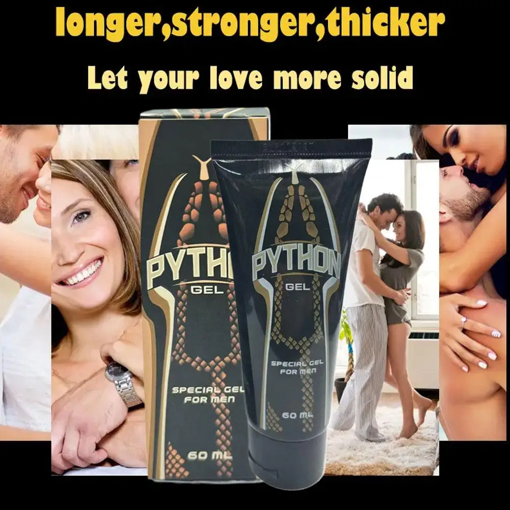 جل بيثون الأصلي جل تكبير القضيب للذكور لتيتان كبير ديك الانتصاب مثير للشهوة الجنسية منتجات جنسية محسن تدليك الديك 60 مللي