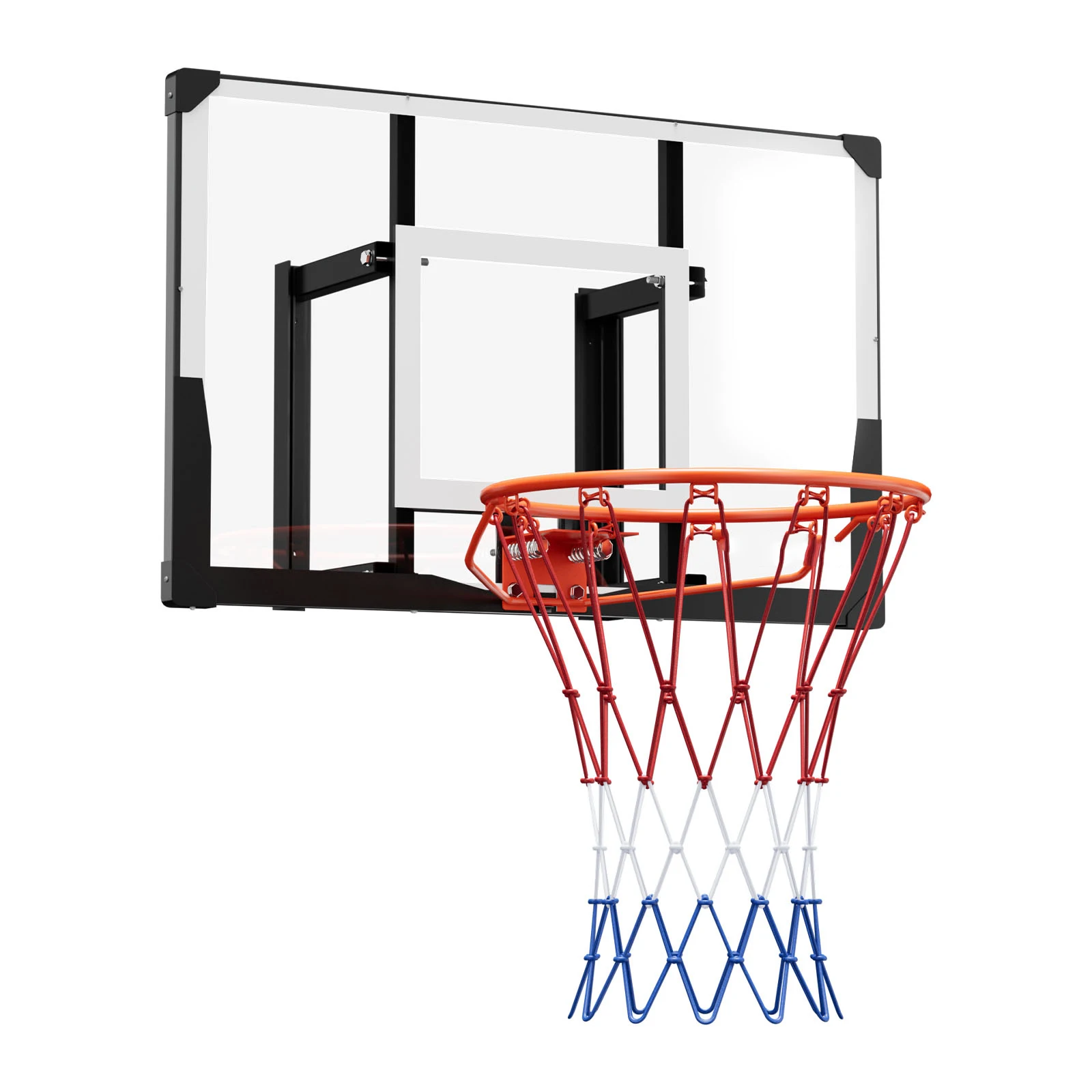 SucceBuy SucceBuy Wall Mount Basketball Hoop 44-inch PC Backboard Mounted Basketball Hoop 0.08in Thickened Backboard Indoor & Outdoor Use - Aliexpress Deal