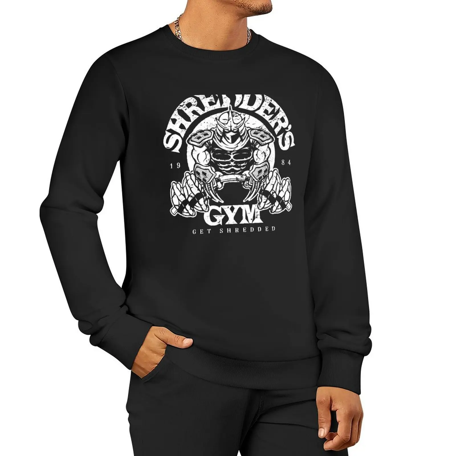 

Shredder's Gym Sweatshirt autumn new products korean autumn clothes men's clothing aesthetic sweatshirts