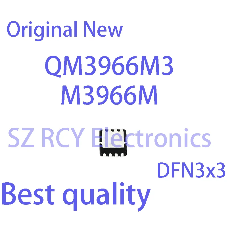 (5 PCS)NEW QM3966M3 M3966M DFN3x3 MOSFET IC Chip electronic