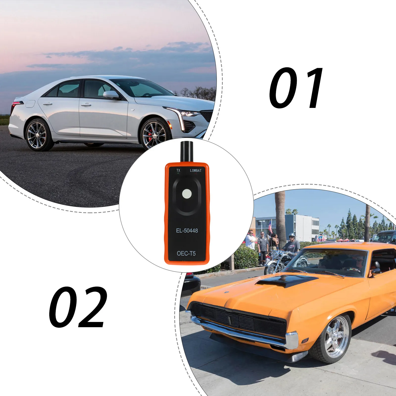 

Инструмент для сброса TPMS для универсальных автомобилей: устройство активации системы контроля давления в шинах, совместимое с быстрыми датчиками