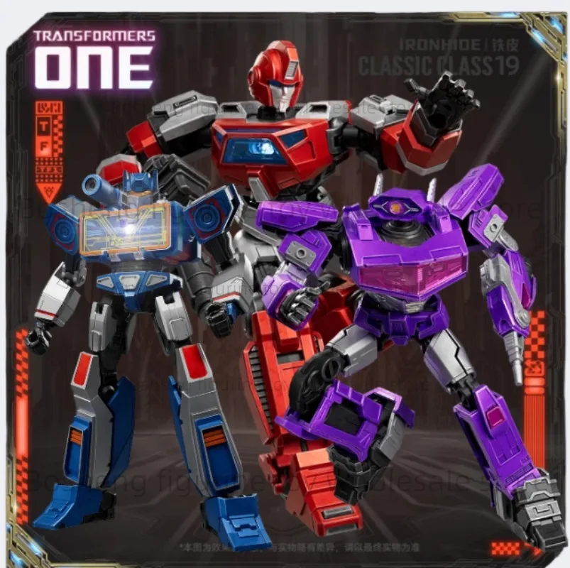 Originele Blokees Getransformeerd Speelgoed Shockwave Soundwave Ironhide Anime Figuur Actie Montage Bouwstenen Model Speelgoed