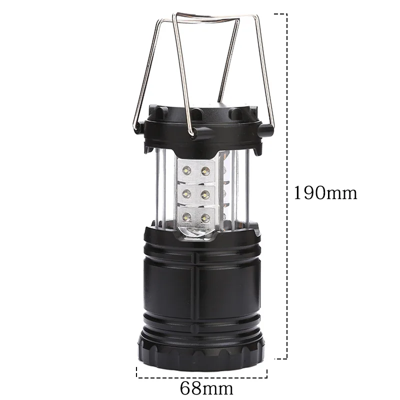 LED Hight power White Outdoor Camping Lamp Portable Stretch Camping Lamp Portable Tent Pull Lantern Emergency Light