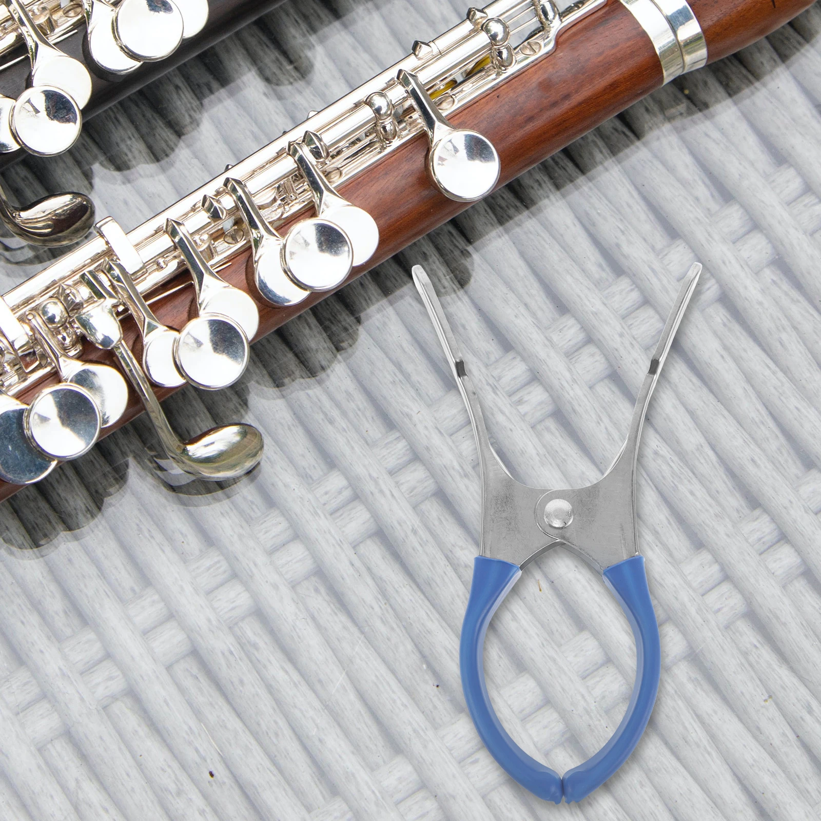 

4 Pcs Washer Saxophone Gasket Clip Clips Metal Plastic Clarinet Instrument Repair Kit Parts
