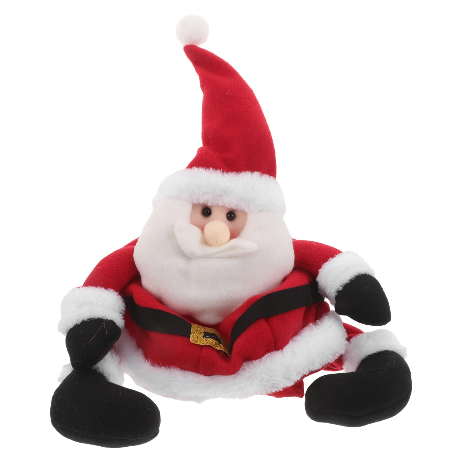 

3D Long-Legged Santa Hat: Novelty Christmas Party Headwear For Adults Kids Holiday Costume Accessory Festive Family