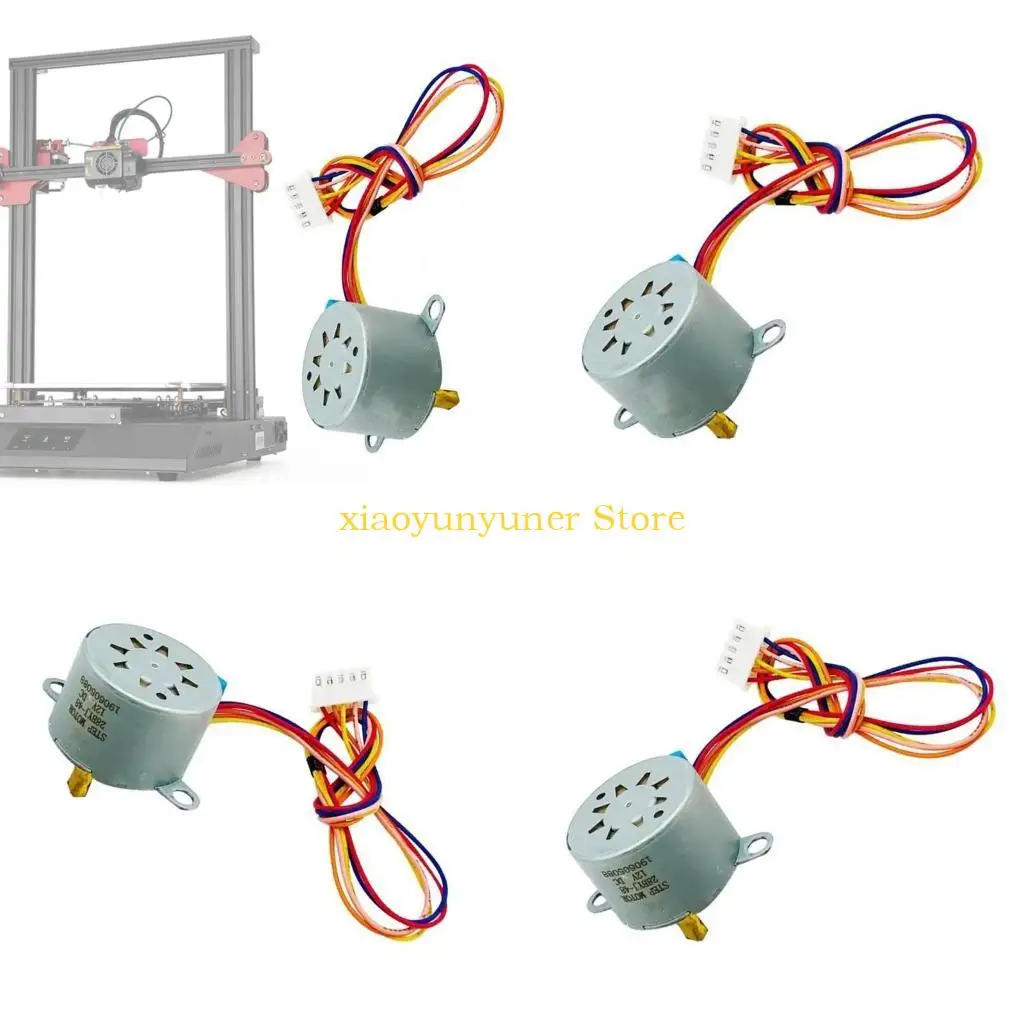

P9JB Easy to Integrate 5V 12V Steppers Motor with 5.625X1/64 Step for Hobbyists and Engineers