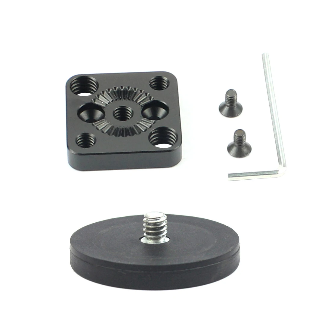 Magnetischer Magnet Auto-Saugnapf-Basis, Durchmesser 66 mm/43 mm, 1/4 Zoll Stativ-Adapter, Kugelkopf für GoPro-Kamera, Osmo Pocket Gimbal, Mobiltelefon – Detail 31