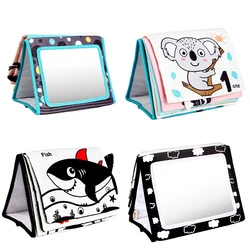 New Mirror for Babies Black and White Toys Infants High Contrast Baby Toys For Newborn Baby Sensory Gift 0-12 Months