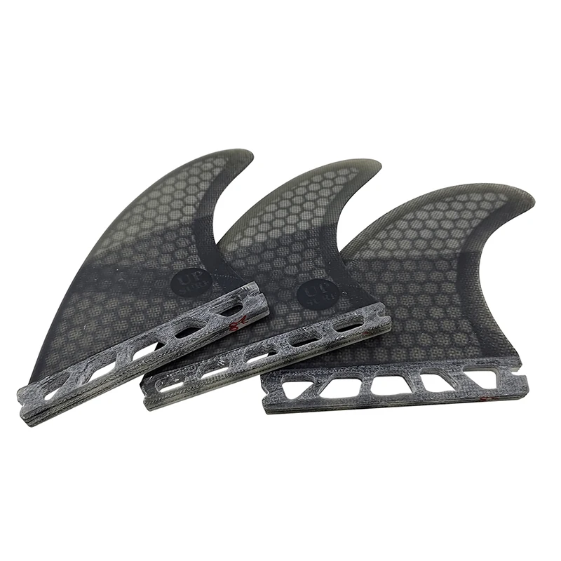 UPSURF FUTURE Fins Surfboard Fins G7 3 pcs/set Fiberglass Honeycomb Single Tabs Surfing Board Large Size Surf Fins