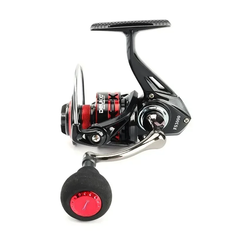 DEUKIO Fishing Reel 2000-7000 Max Drag 12KG Spinning Reels Metal Spool carretilhas de pesca Reel for Fishing Accessories Peche