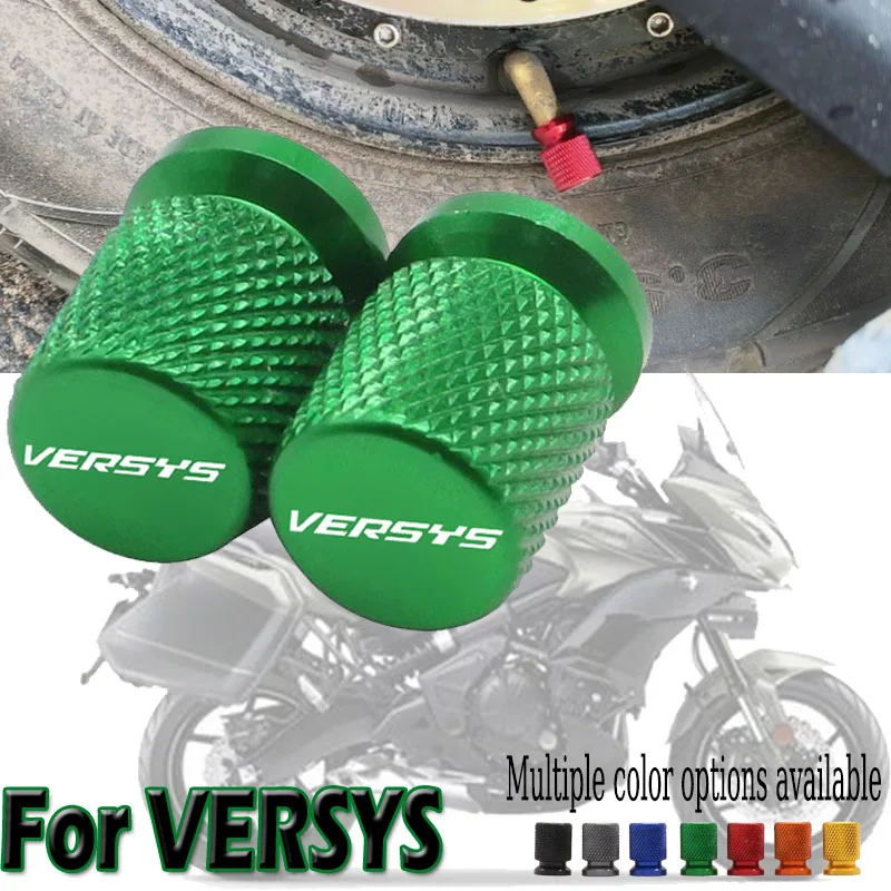 

Для VERSYS 300 650 1000/SE X300 1100/SE 2008-2025 Аксессуары для мотоциклов Алюминиевый клапан с ЧПУ для шин Воздушный порт Крышка штока Заглушка