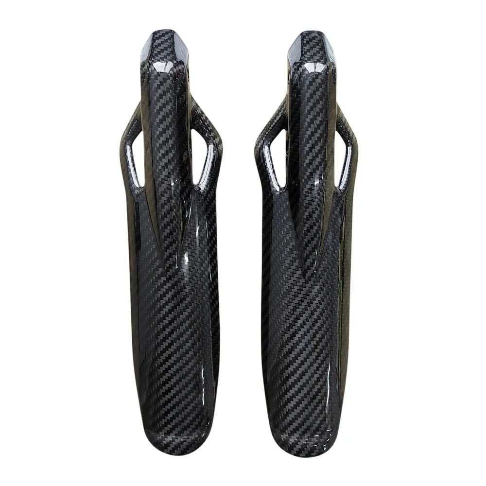 100% Real Carbon Fiber Front Fork Protection Covers for Ducati Scrambler 800 2015-2026