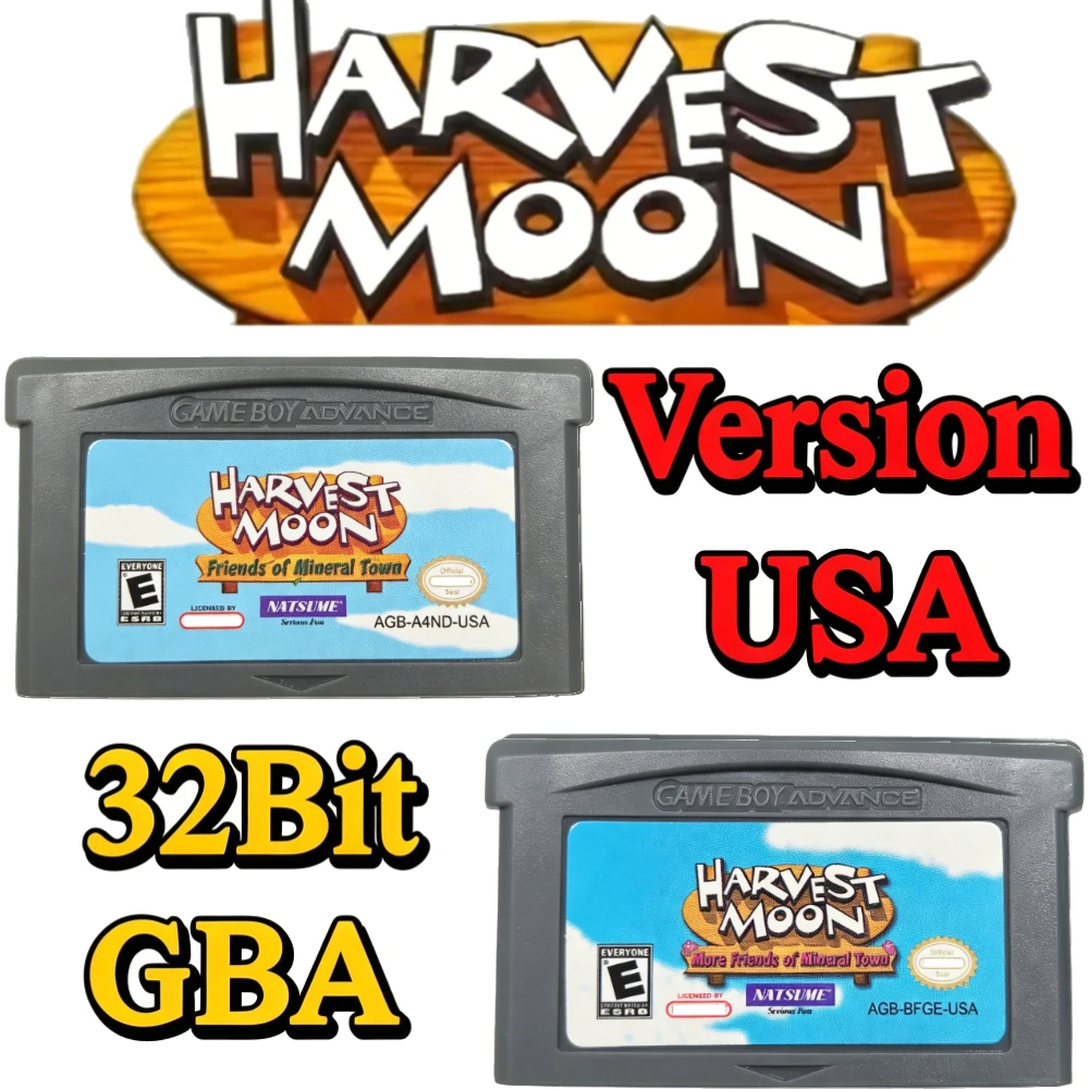 Summon Night Swordcraft Story 1 e 2, 2 unidades, cartucho ATLUS para GBA, versão EUA, cartão de jogo retro para GBA, GBA SP, NDS, NDSL.