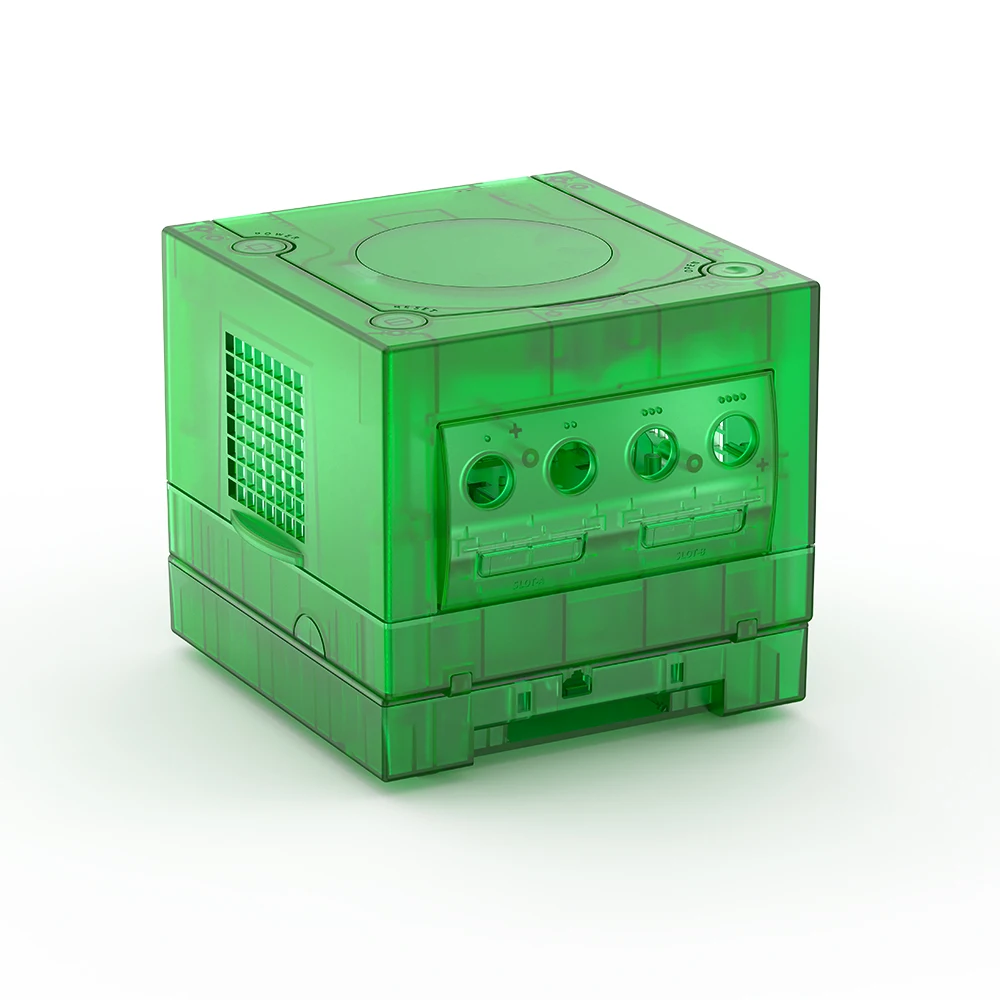 For NGC Shell Transparent Case Replacement Shell For GameCube Clear Box For NGC Video Game Console DOL-001/DOL-101