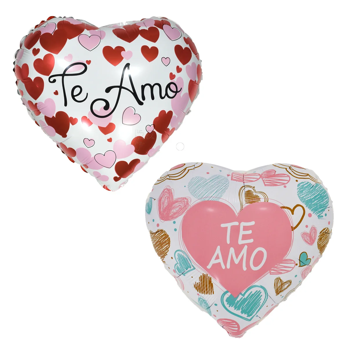 10 Stück 18 Zoll Valentinstag Spanische Liebe Herz Folienballons Te Amo Heliumballon Hochzeit Valentinstag Dekorationen Geschenke – Detail 4