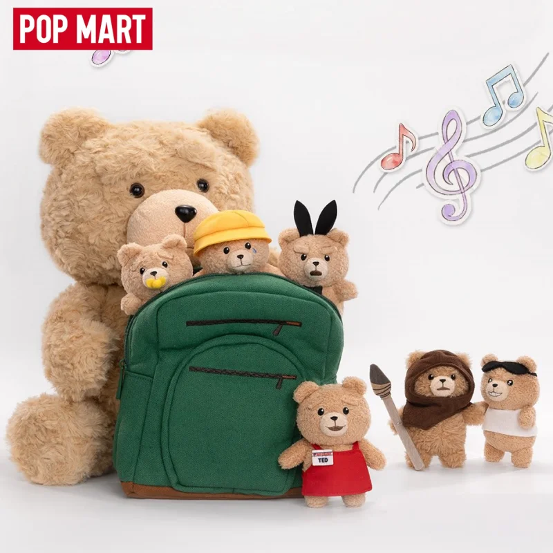 Baby Products Teddy Bear - POP MART Nova Chegada Série TED2