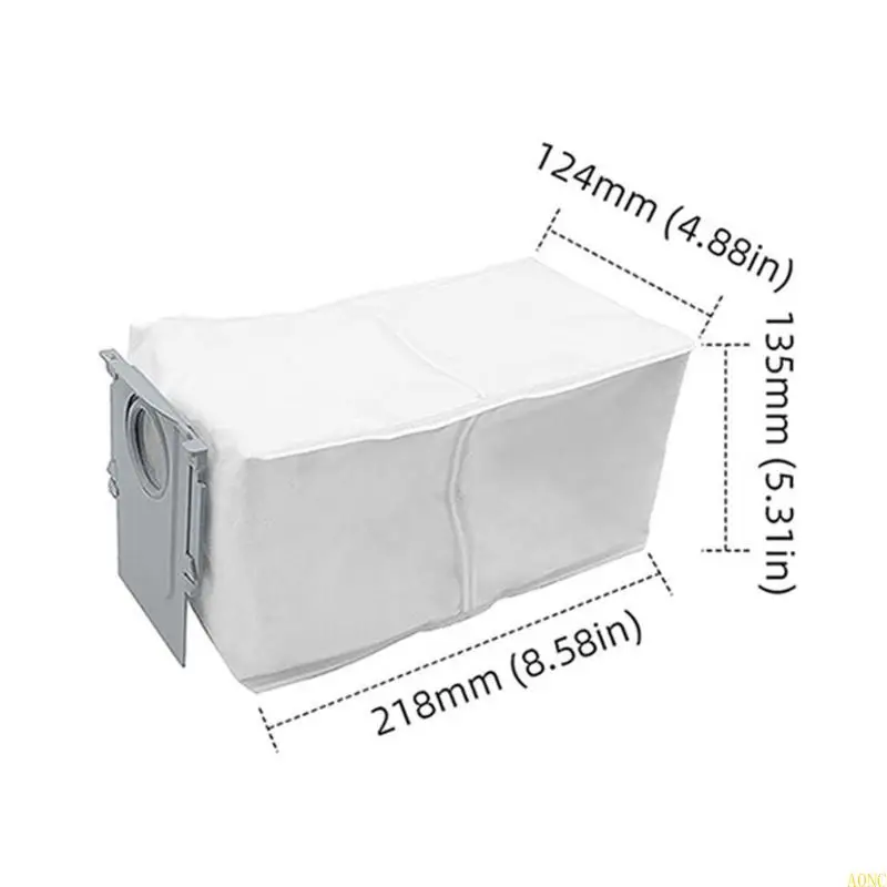 Sacca per polvere per aspirapolvere a0nc da 8pcs per robot QREVO/P10 RIPIRAZIONE RICOLAZIONE DELLA CHILTURO SCHECCHIO