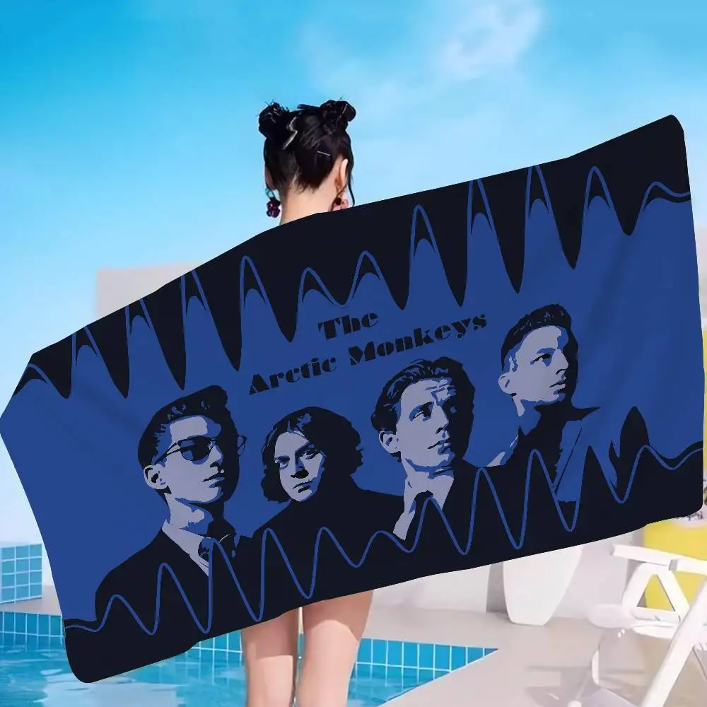 

Indie Rock Band Arctic Monkeys Microfiber Beach Towel Absorbent Quick dry Soft Yoga Swimming Resort Mountain Climbing Towel