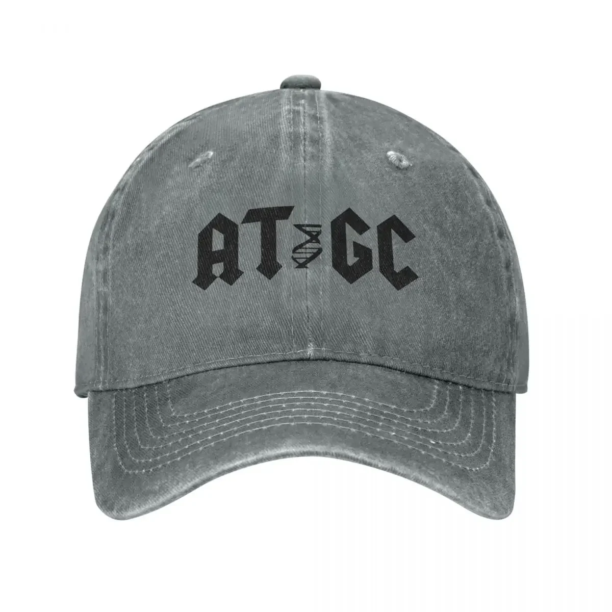 ATGC Molecular Biology Genetics Baseball Caps Snapback Denim Hats Outdoor Adjustable Casquette Hip Hop Baseball Cowboy Hat