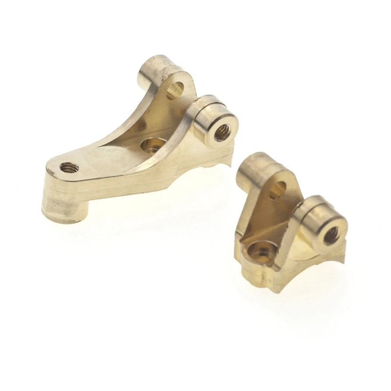 For TRAXXA TRX-4 82056-4 Brass Front + Rear Keel Rod Holders Total 44G Set Remote Control Car Replacement Accessories