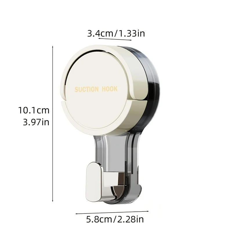 Powerful Vacuum No-Drilling and Self-Adhesive Towel Racks with Suction Cup Hooks Can Be Attached To The Walls of Bathrooms - view 4