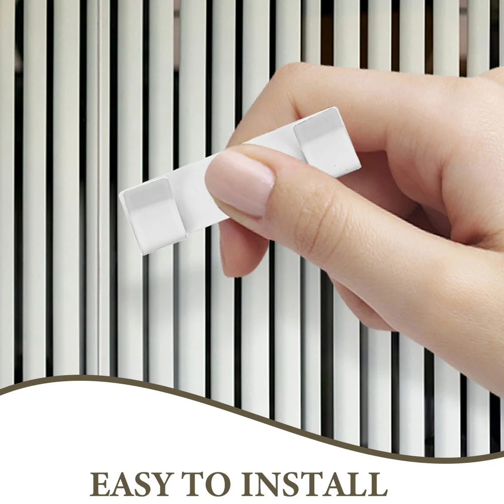 

36pcs Metal Vertical Blinds Replacement Tabs High-Strength Repair Fixer For Vertical Blind Slats Reinforcement Window Blind