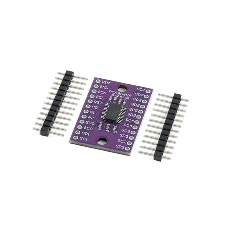 2pcs TCA/PCA9548A 8-channel I²C-controlled bidirectional switch module – multi-channel expansion board