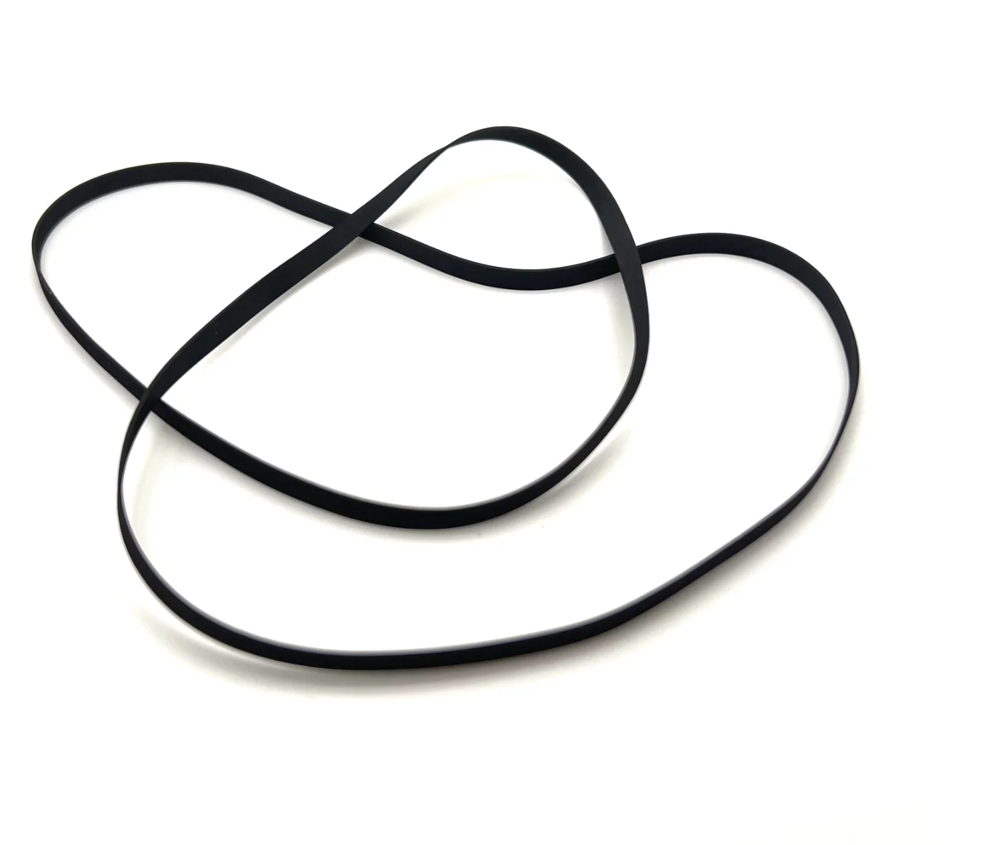 1 piece width 5mm imported turntable flat belt drive belt phonograph vinyl record machine opening machine drive belt