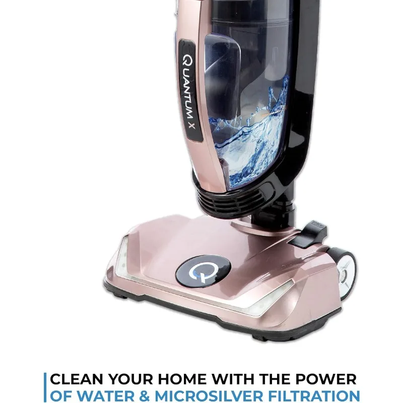 Upright Water Vacuum — The Best Bagless Household Vac Cleaner with Water & MicroSilver Filtration to Clean