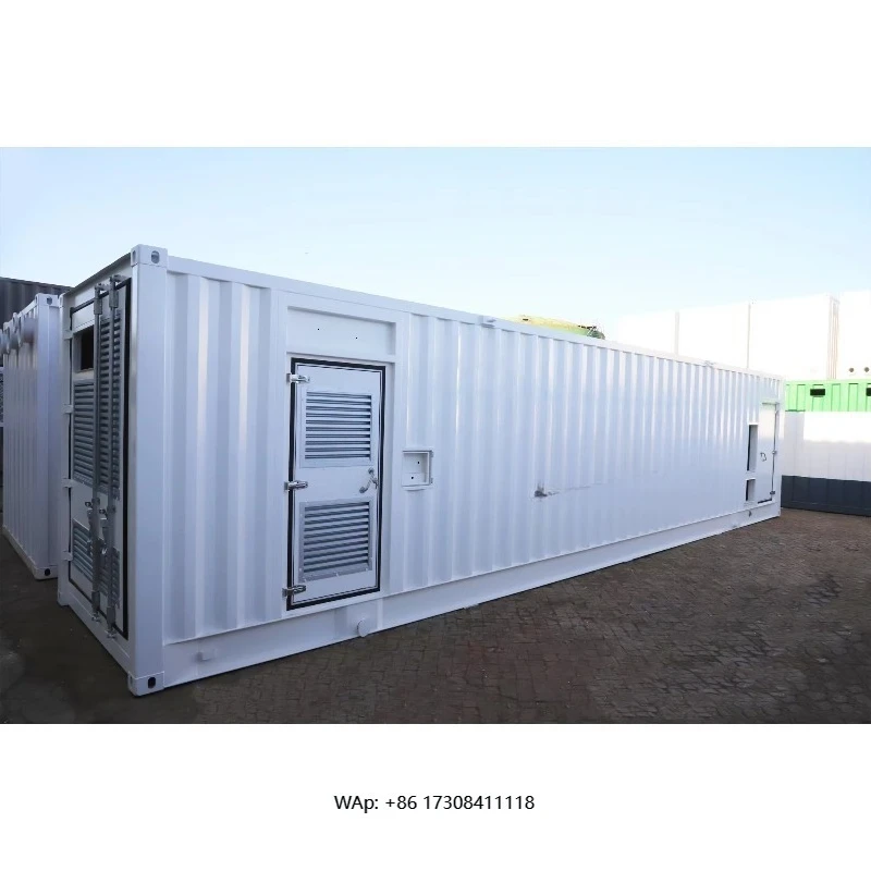 Industrial Container Energy Storage 500kWH 1MW 2MW 5MW Lithium Ion Batteries High Voltage Solar Energy Storage System