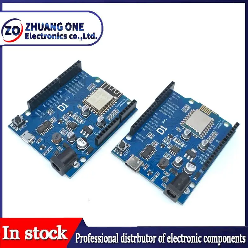 Smart Electronics ESP-12F ESP-12E WeMos D1 WiFi uno based ESP8266 shield for arduino Compatible IDE