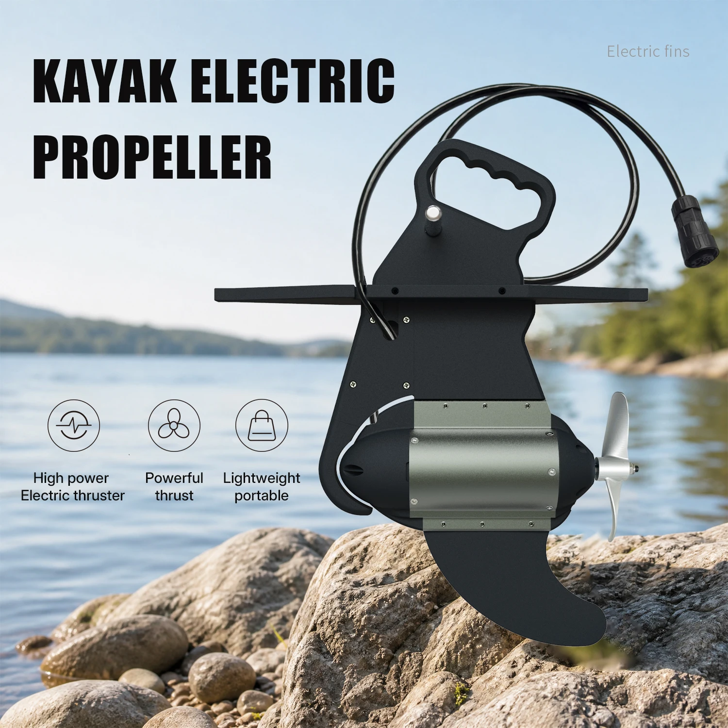 Hobie Kayak Motor Electric Thruster, Underwater Propeller Engine for Fishing Boat Paddle Board