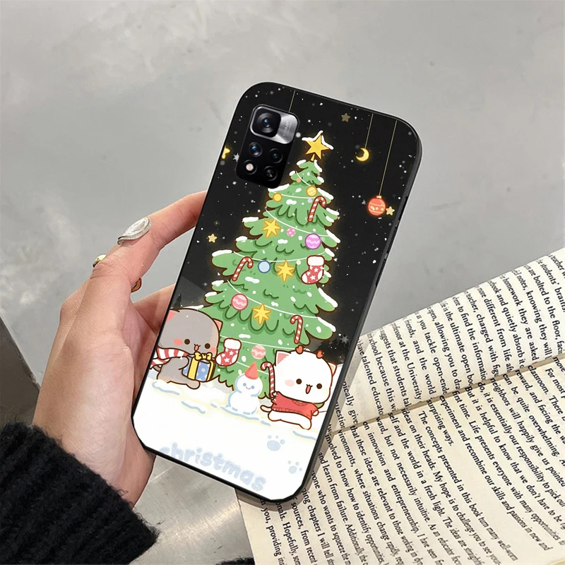

Christmas Aesthetic Cartoon Cute Funda Phone Case For Xiaomi Redmi note 14 Pro 14 13 12 11 10 Pro 14S 12S 11S Redmi 14C 13C 10