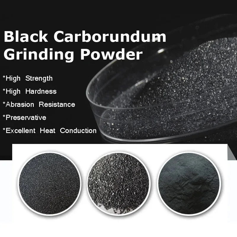 500 جرام مسحوق طحن Carborundum الأسود Grit60 ~ 3000 لآلة بهلوان الاهتزاز أدوات جلخ الجاديت اليشم العقيق تلميع #5